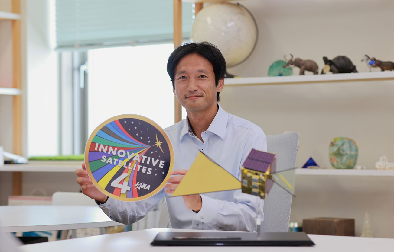 革新的衛星技術実証プログラムの4号機に関わる人々にお話しを聞きました。（研究開発部門）