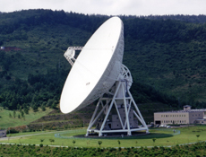 臼田宇宙空間観測所の64mパラボラアンテナ