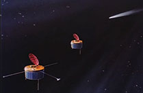 彗星と探査機